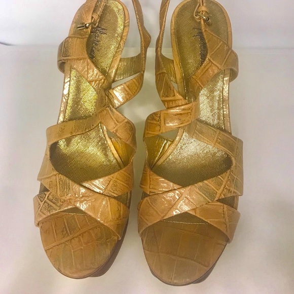 Guess Marciano PMTommy leather platform heels shoes - Picture 6 of 6